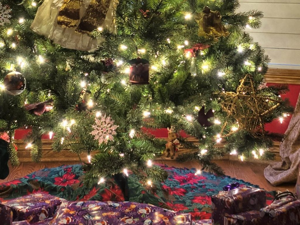 Christmas tree & decorations