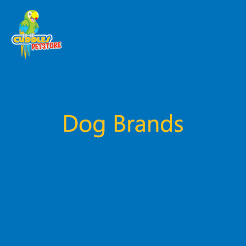 Branded dog food & accessories at Cuddles Pet Store