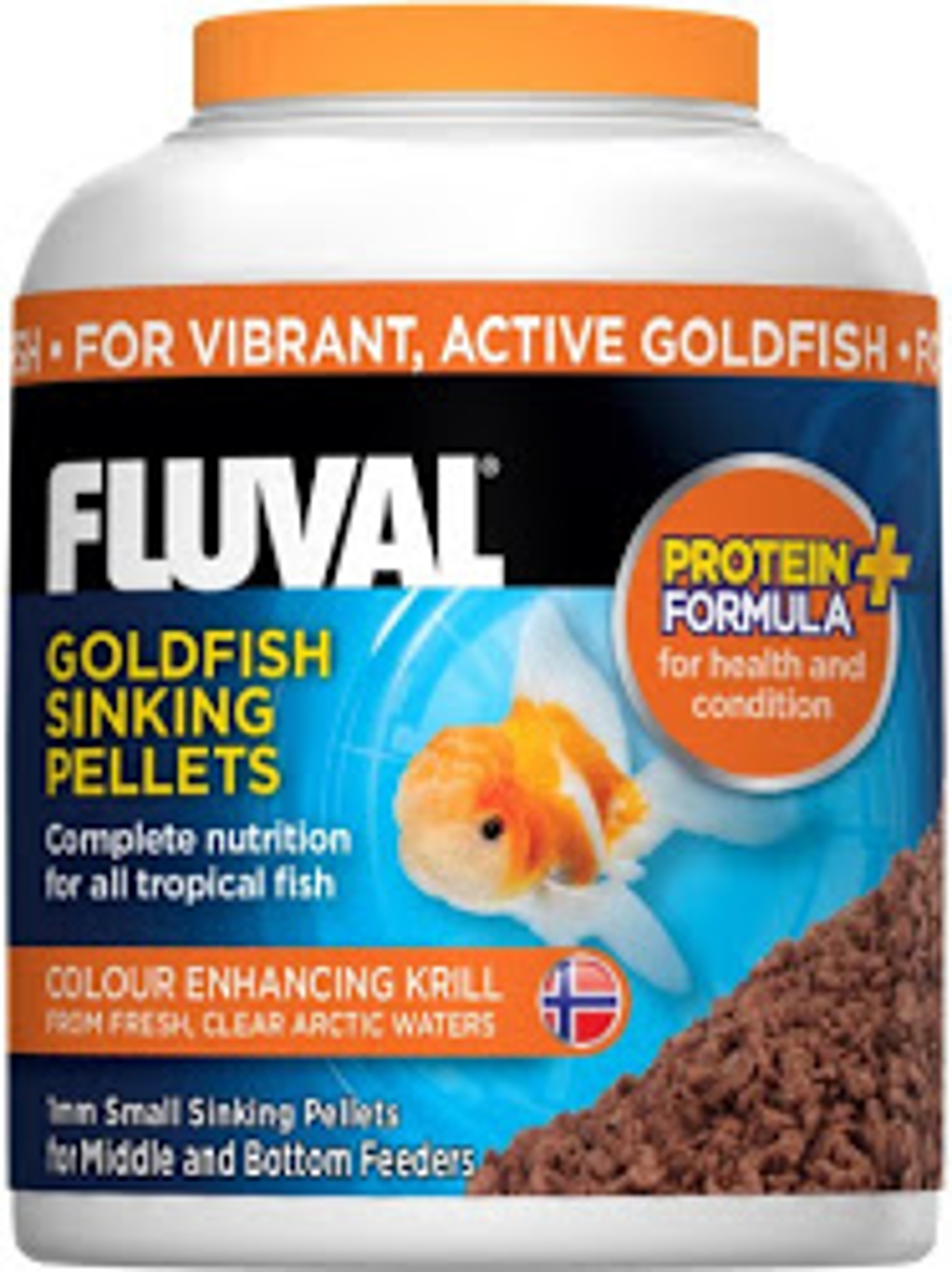 Fluval Goldfish Sinking Pellets 90gr Ca8265