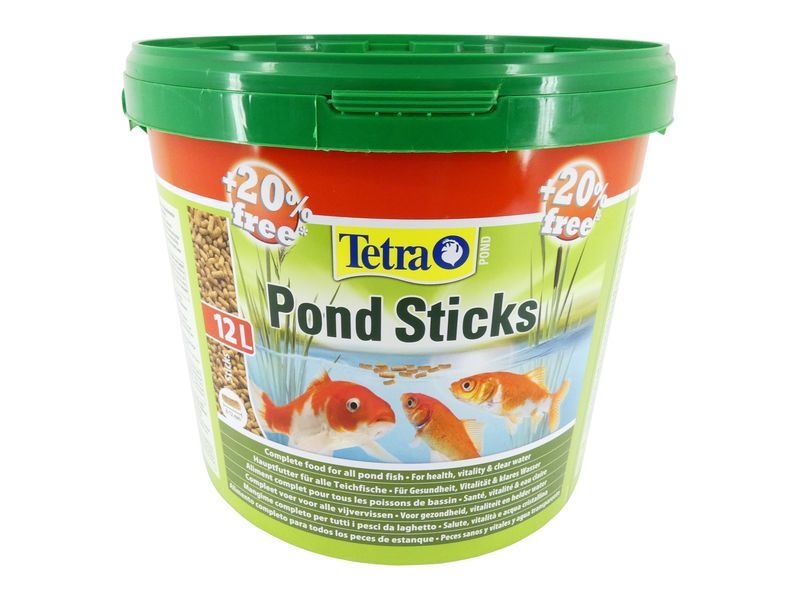 Tetra Pond Sticks 10L + 2L Free - Cuddles Pet Store